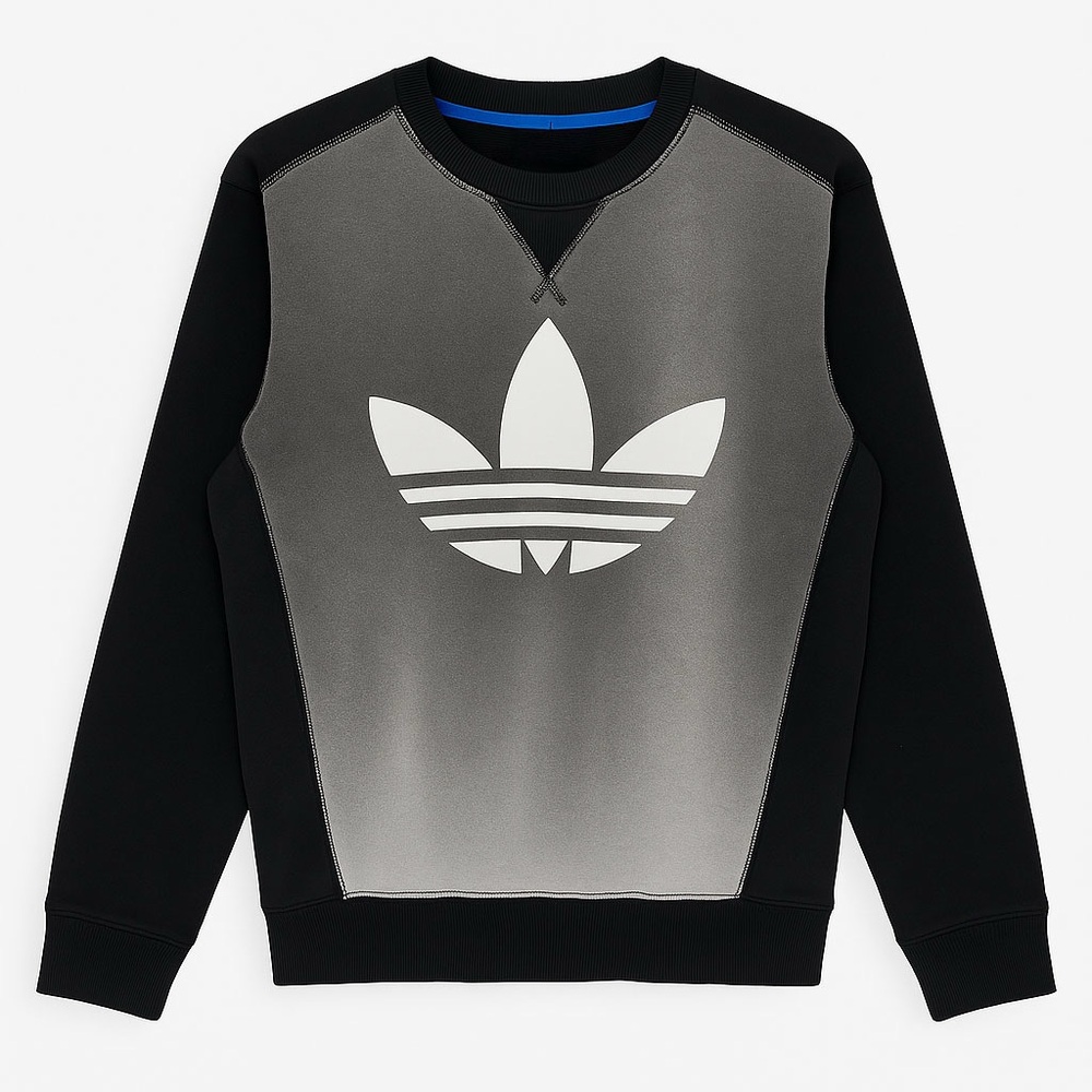 Adidas Originals Trefoil Sweatshirt – Black/Grey